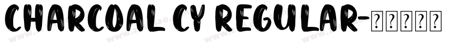 Charcoal CY Regular字体转换